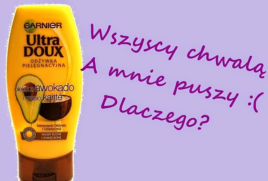 odżywka do włosów garnier z awokado i masło karite