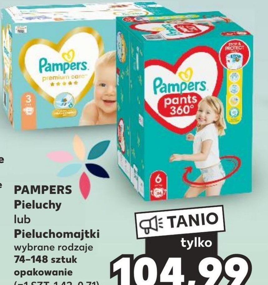 pampers pants 4 promocja kaufland