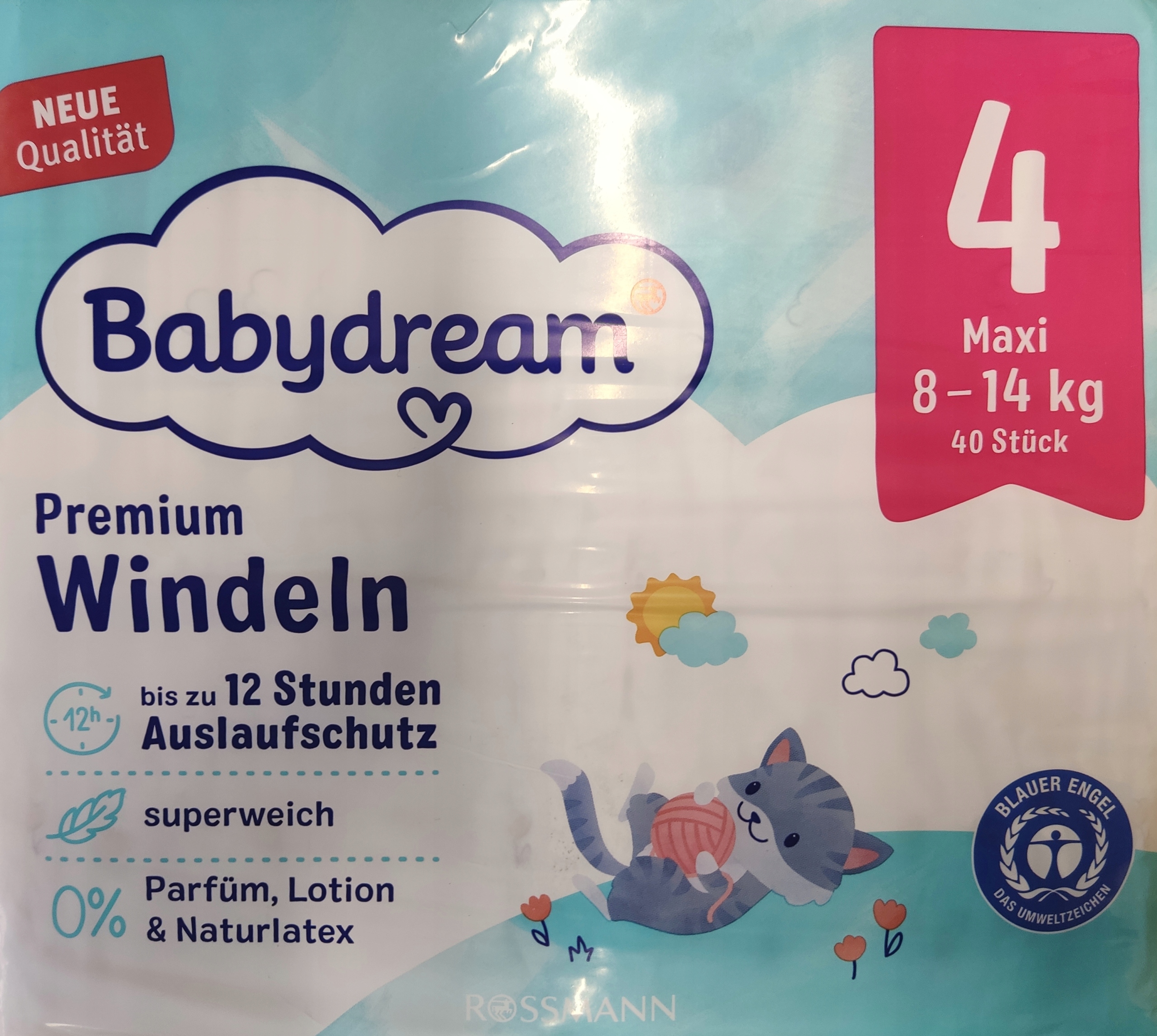 rossmann babydream pieluchy 4 plus