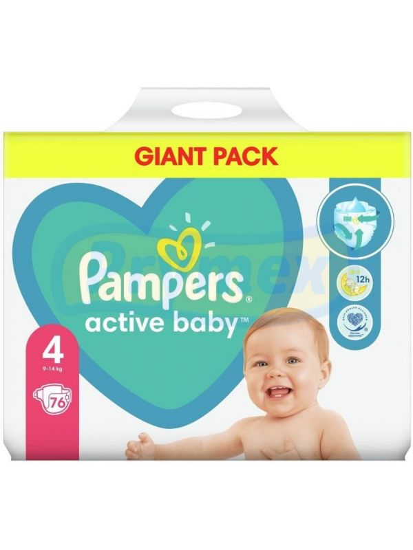 pampers giant pack 4 90 szt