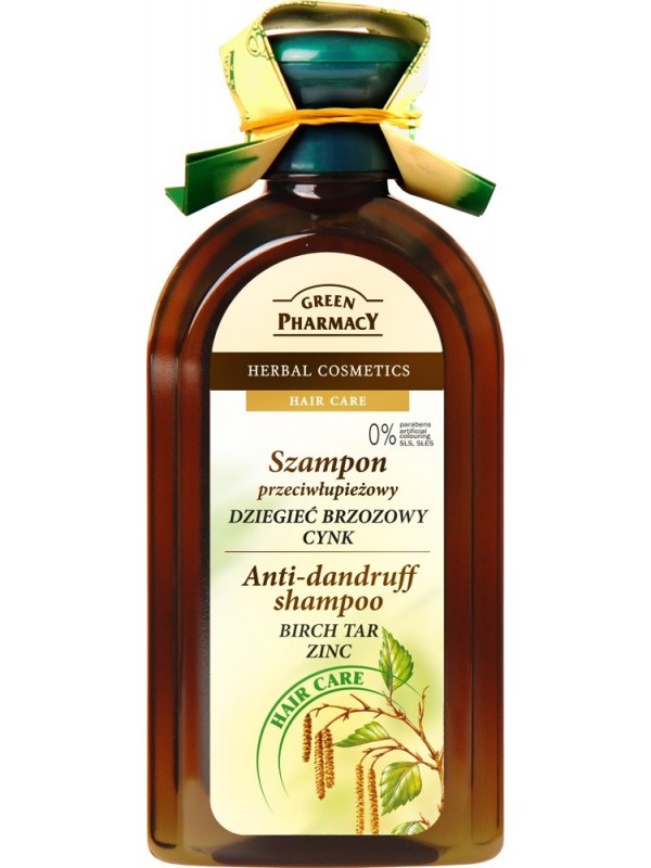 szampon green pharmacy z dziegciem