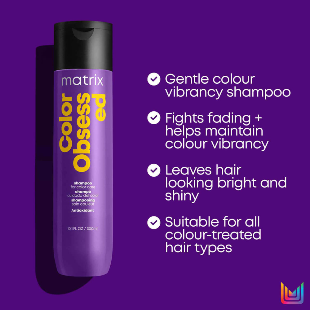matrix color obsessed szampon do włosów farbowanych