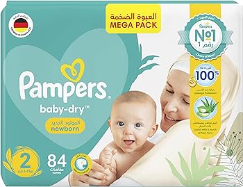 pampers baby dry mega pack size 2