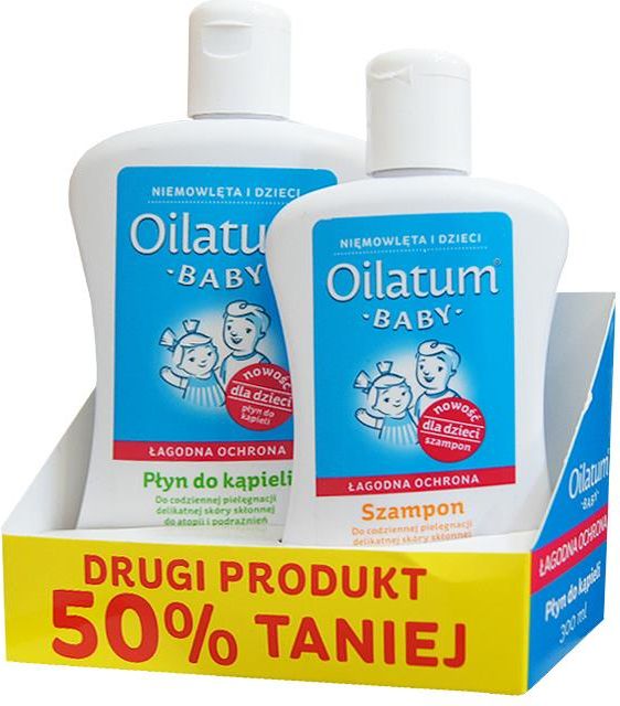 oilatum baby zestaw dla noworodka szampon płyn