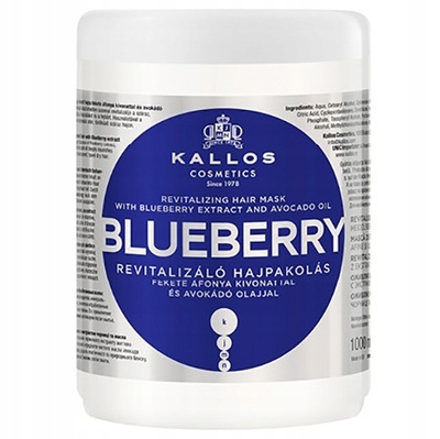 odżywka do włosów kallos blueberry