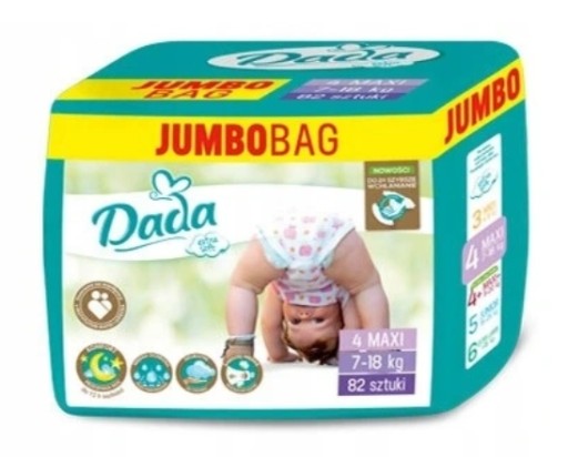 pieluchy dada extra soft jumbo box