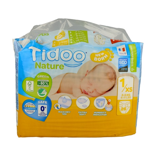 pieluchy tidoo 2-5kg