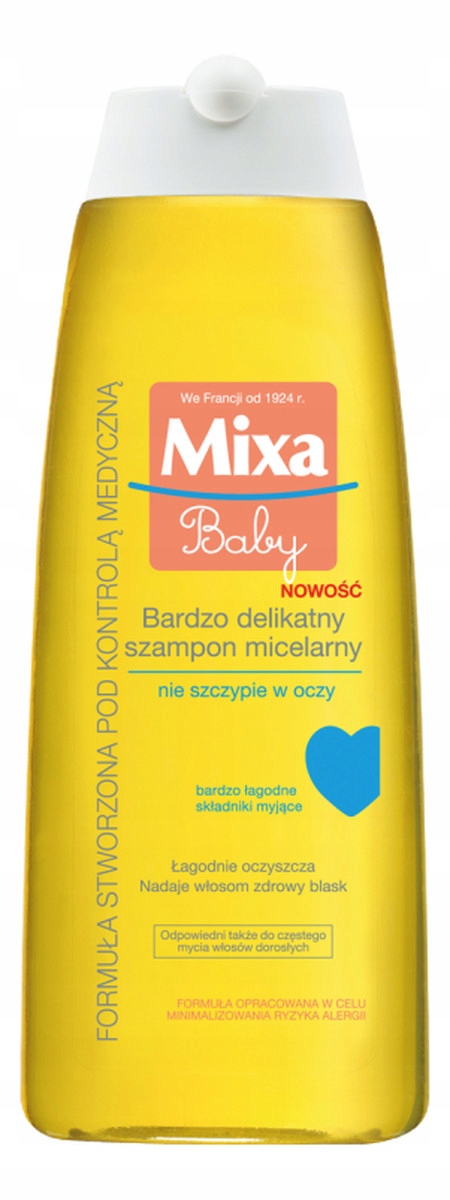 mixa baby szampon micelarny 250 ml