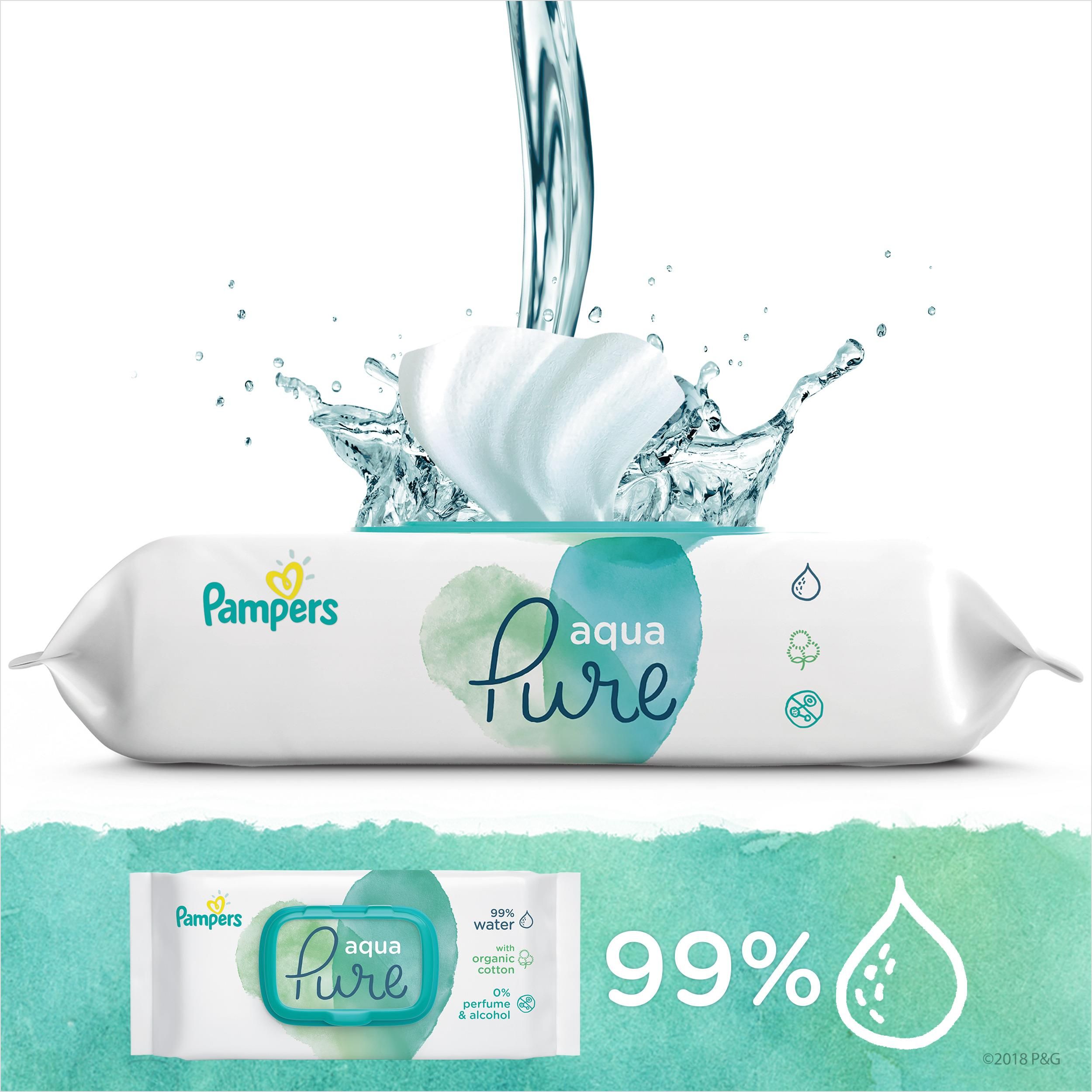 pampers aqua pure ceneo