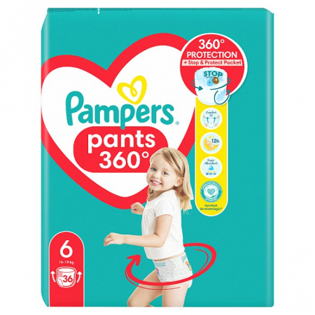 pampers majtki 6