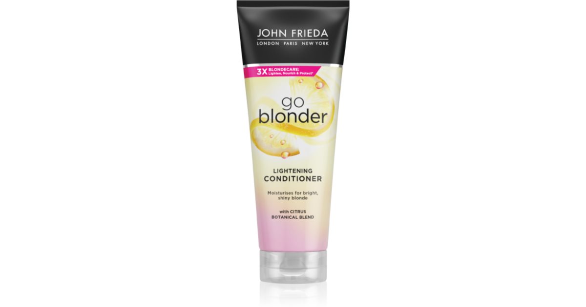 john frieda rozjaśniająca odżywka do włosów blond