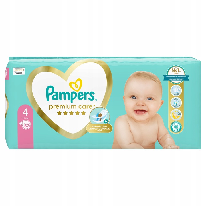 pampers premium care 4+ site allegro.pl