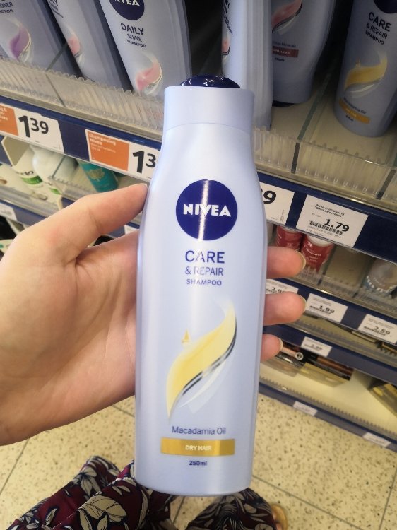 nivea szampon care and repaire