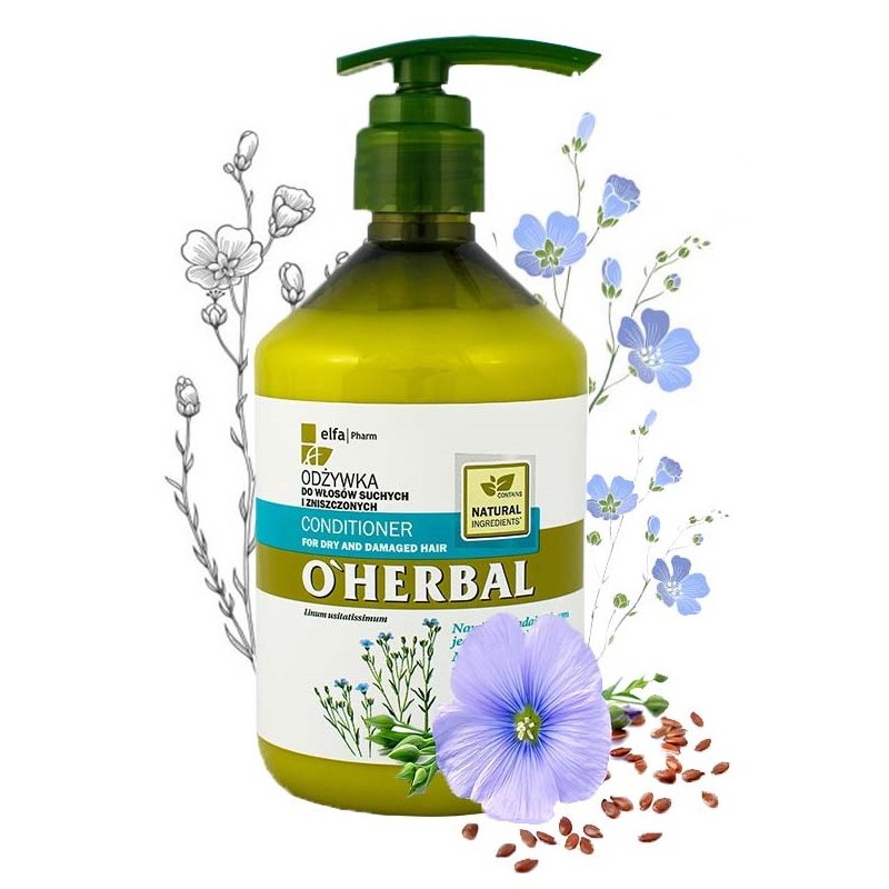 oherbal olejek do włosów