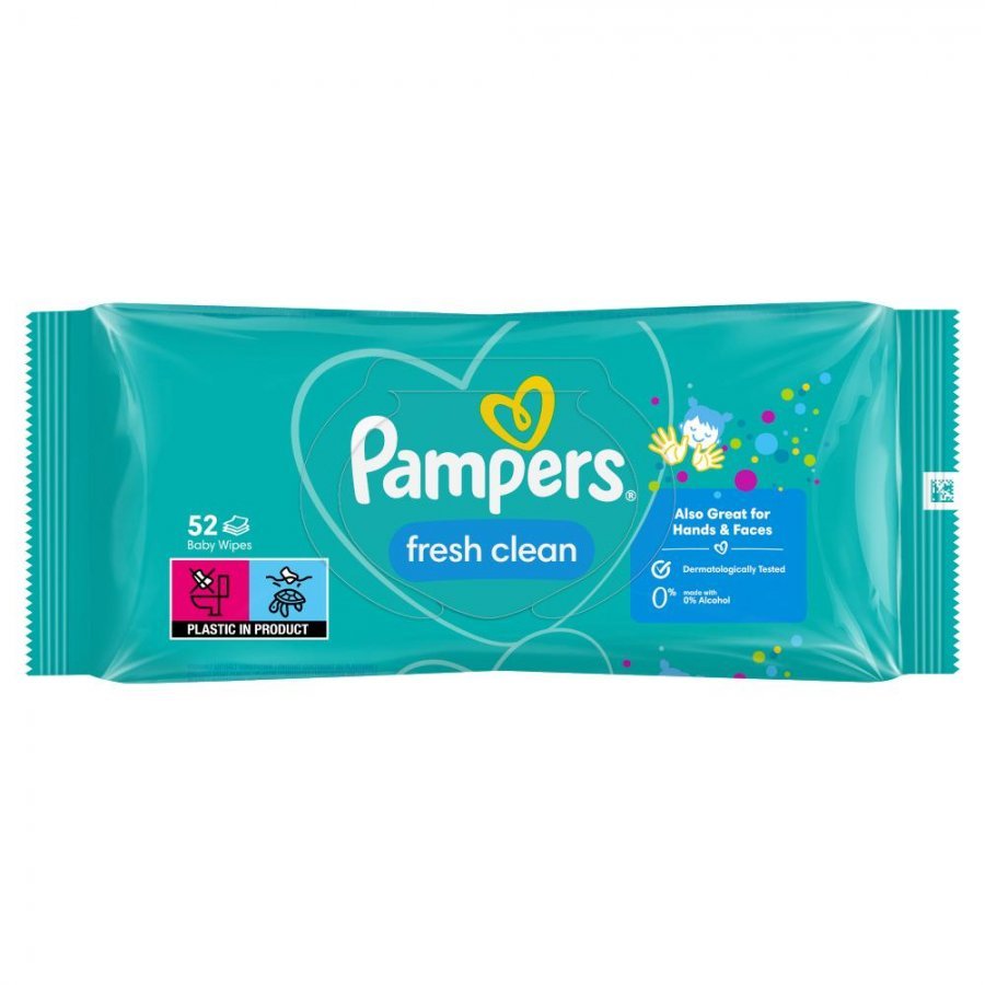 chusteczki pampers naturally clean opinie