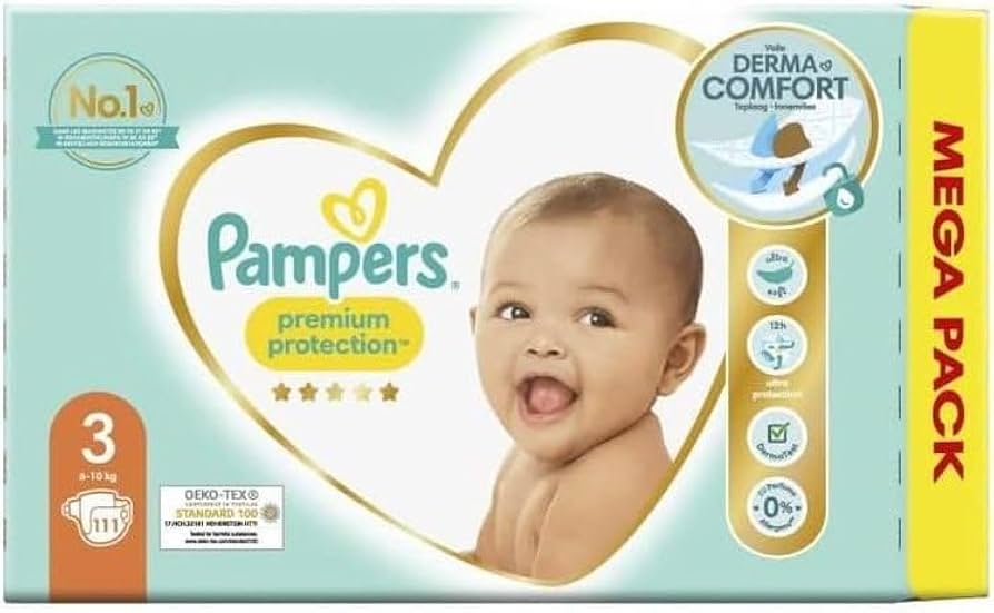 pampers 3 126 sztuk