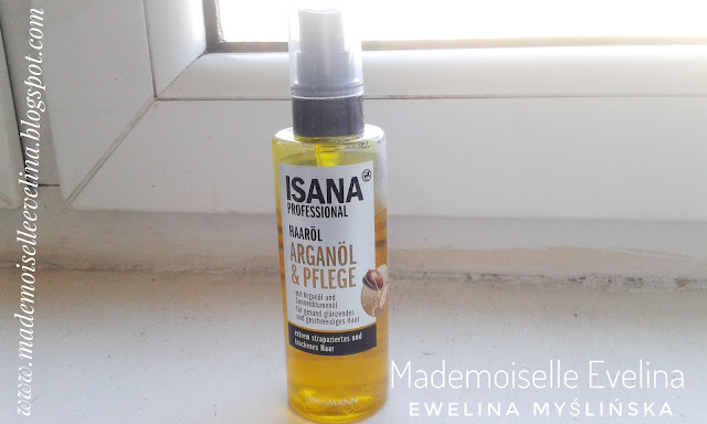 isana hair professional oil care haarol olejek do włosów opinie