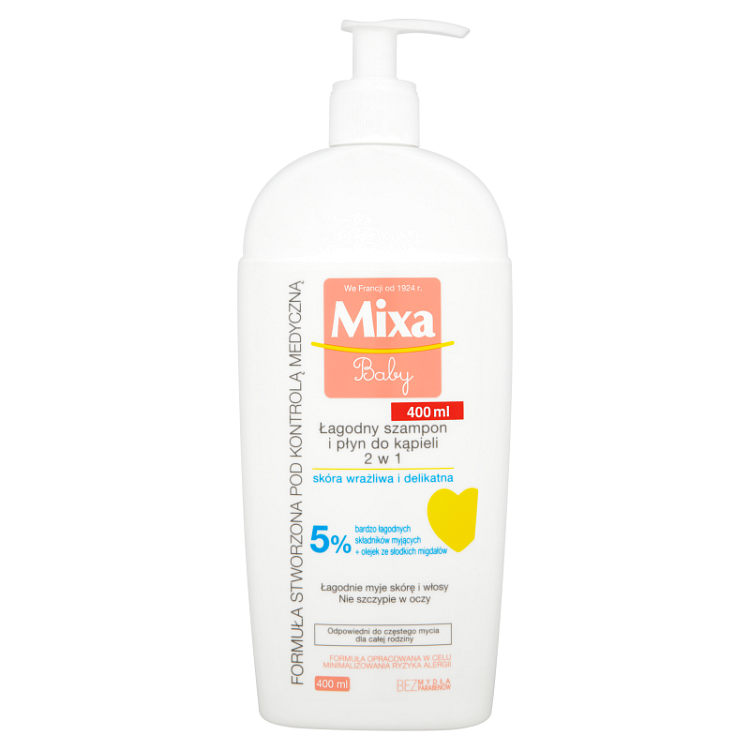 wizaz mixa baby szampon