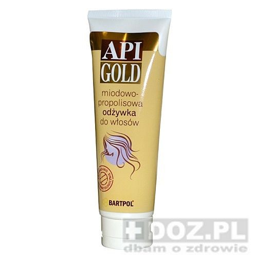 api-gold miodowo-propolisowa odżywka do włosów