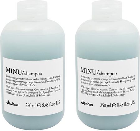 davines essential minu szampon maska do włosów farbowanych 2x250 ml