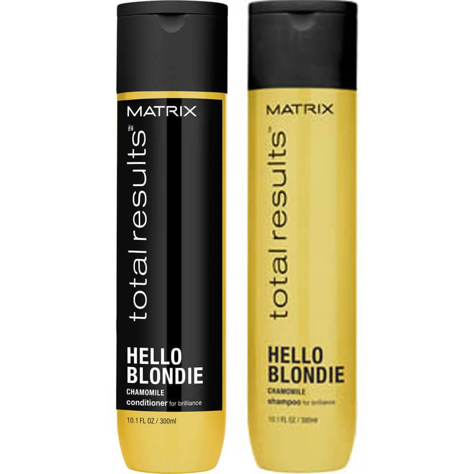 matrix total results hello blondie szampon ochronny do włosów blond