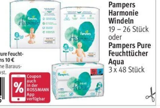 rossmann pampers pure