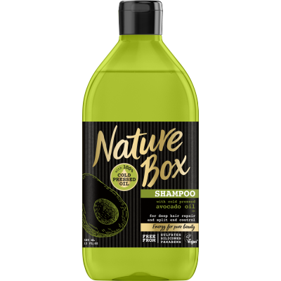 nature box szampon z olejem z awokado skład