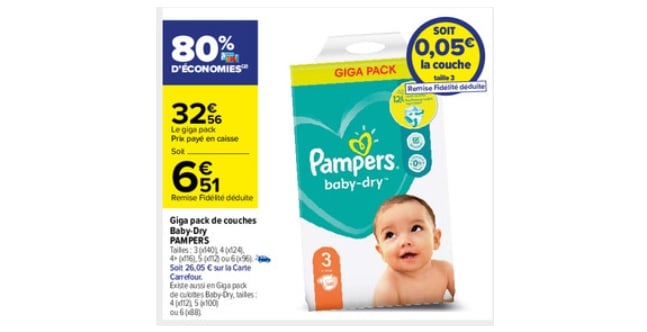 carfur pampers