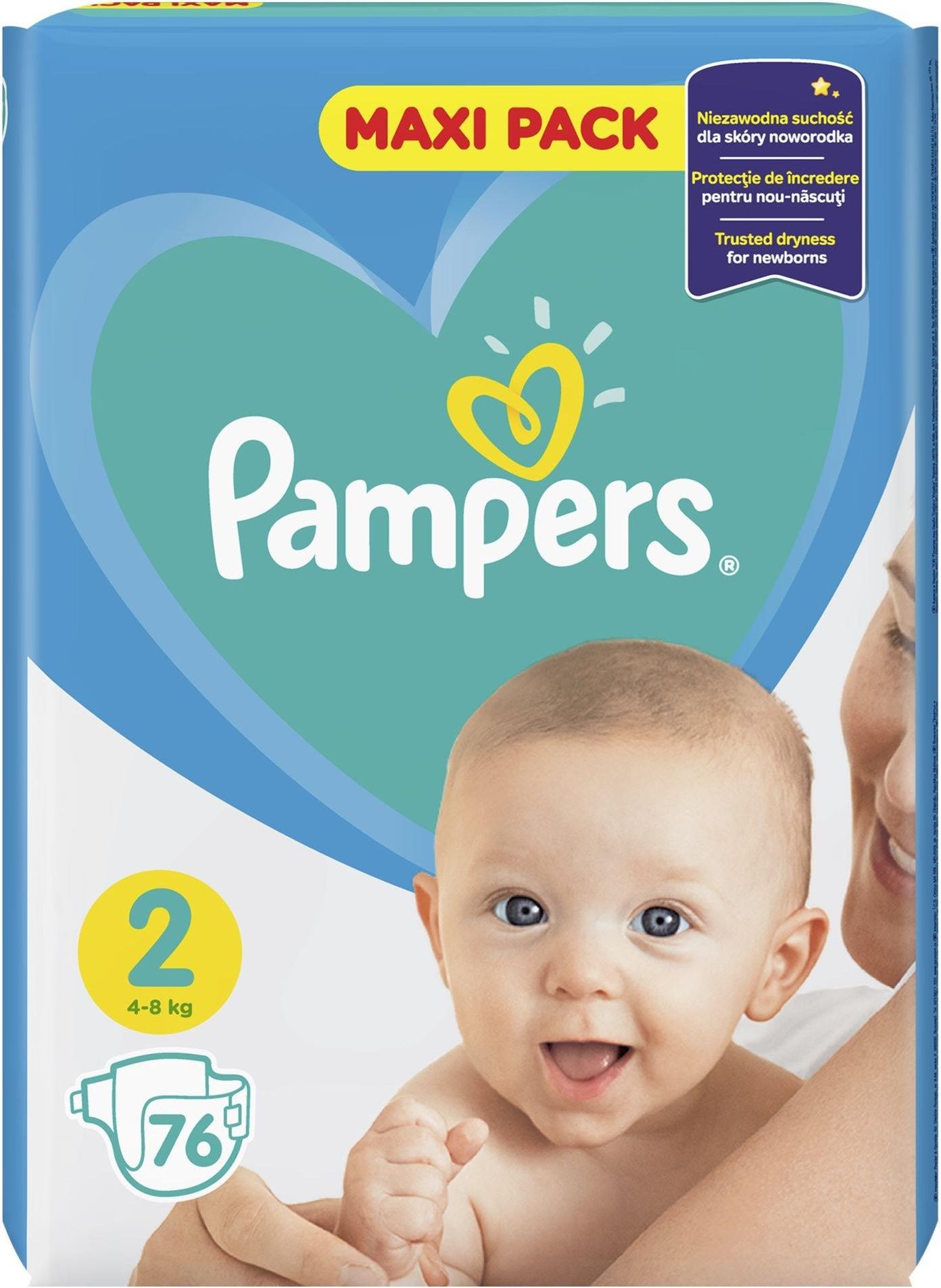 pampers 2 76szt