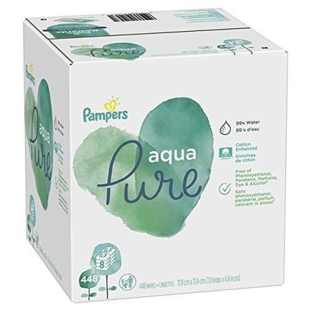 pampers pure water wipes allegro