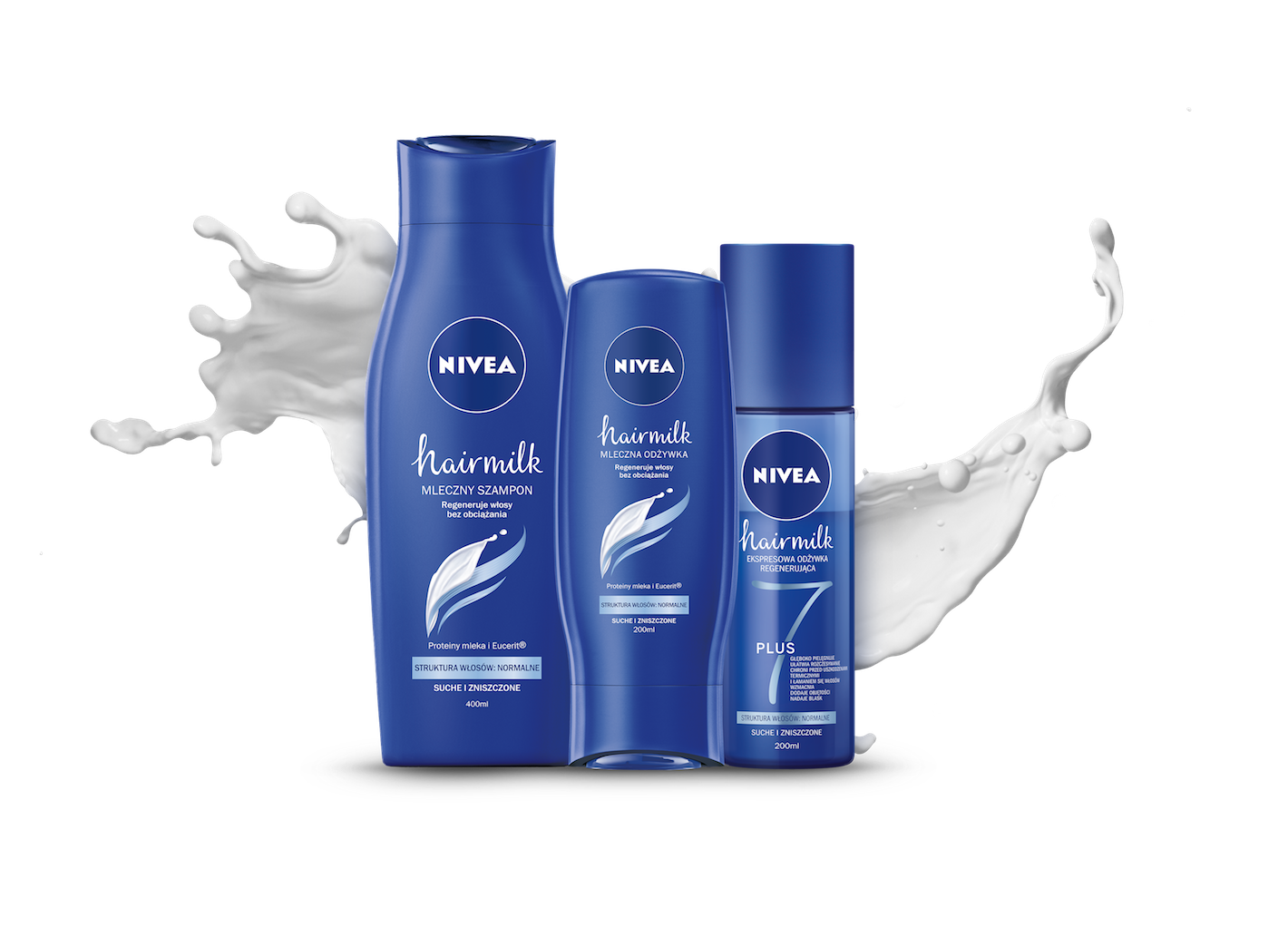 szampon nivea hairmilk struktura włosa cienkie