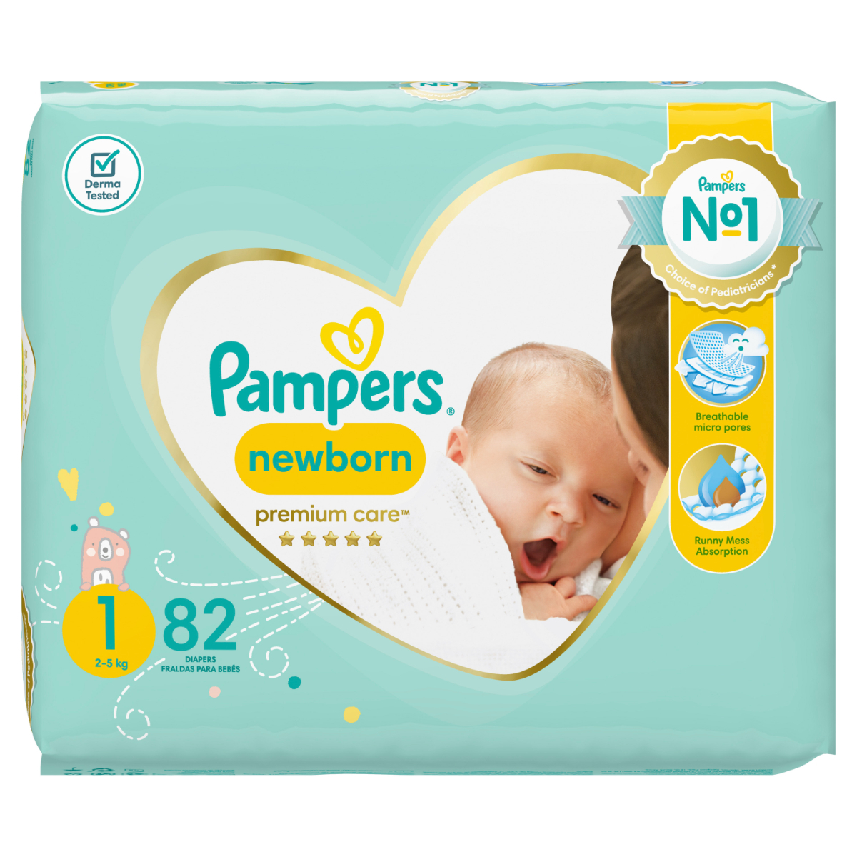 pampers premium care new baby