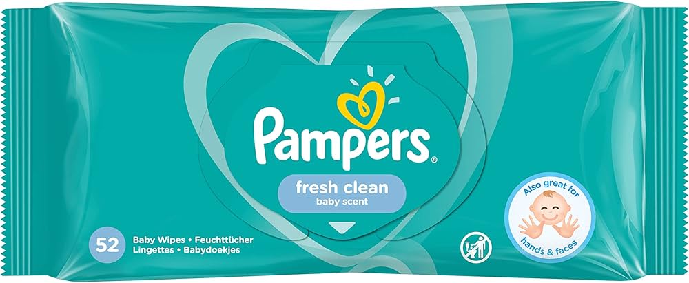 pampers baby wipes fresh clean