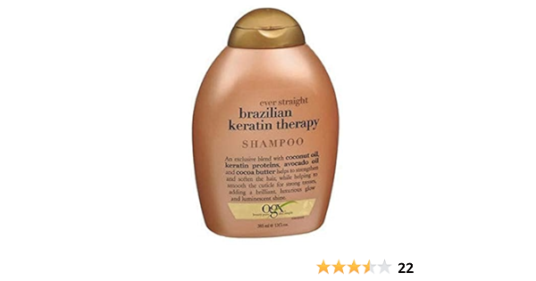 organix ogx wygładzający szampon z keratyną brazilian keratin therapy