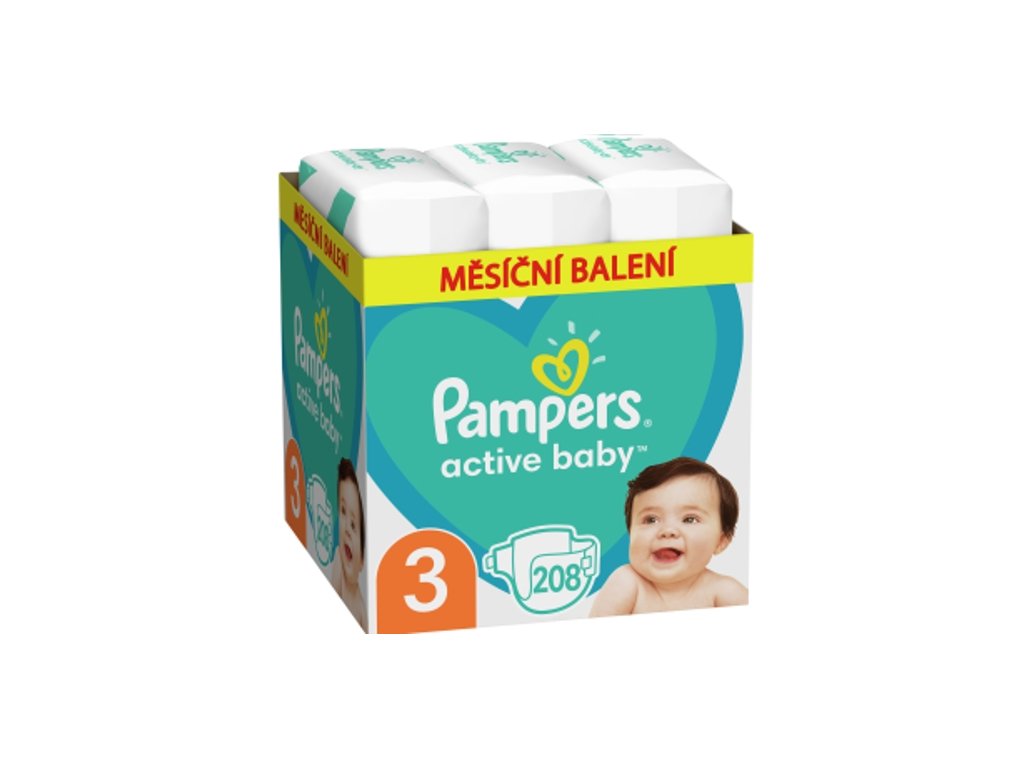 pampers active baby 208