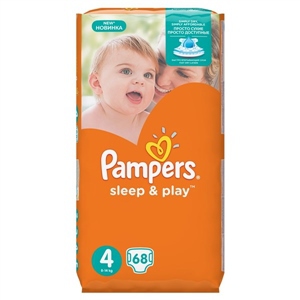 pampers 4 sleep and play