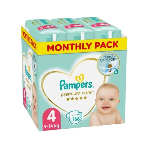 pampers 4+ miesieczny zapas