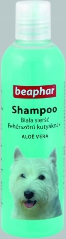 szampon beaphar dla psów maltańczyków z białą sierścią