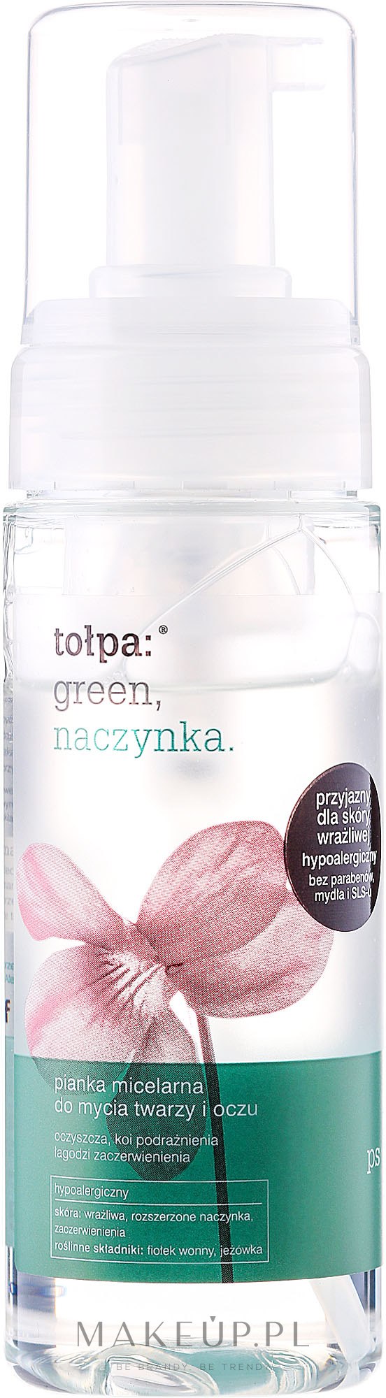 green naczynka pianka micelarna do mycia twarzy i oczu blog