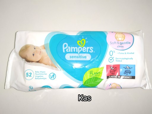 pampers sensitive 1 chusteczki