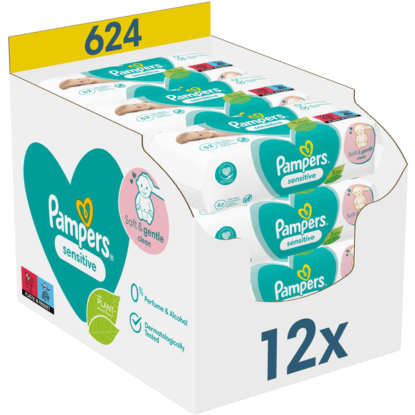 pampers chusteczki sensitive 54 szt cen