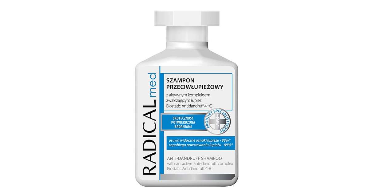 radical med szampon przeciwłupieżowy 300 ml