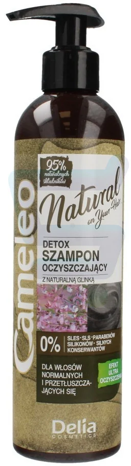 wizaz cameleo natural szampon oczyszczający detox