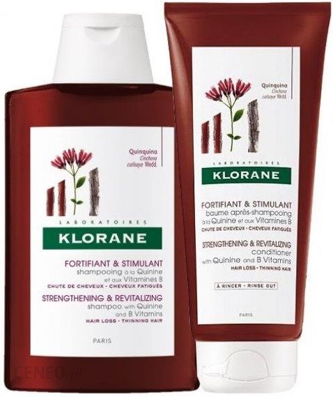 klorane szampon z chininą i witaminą b ceneo