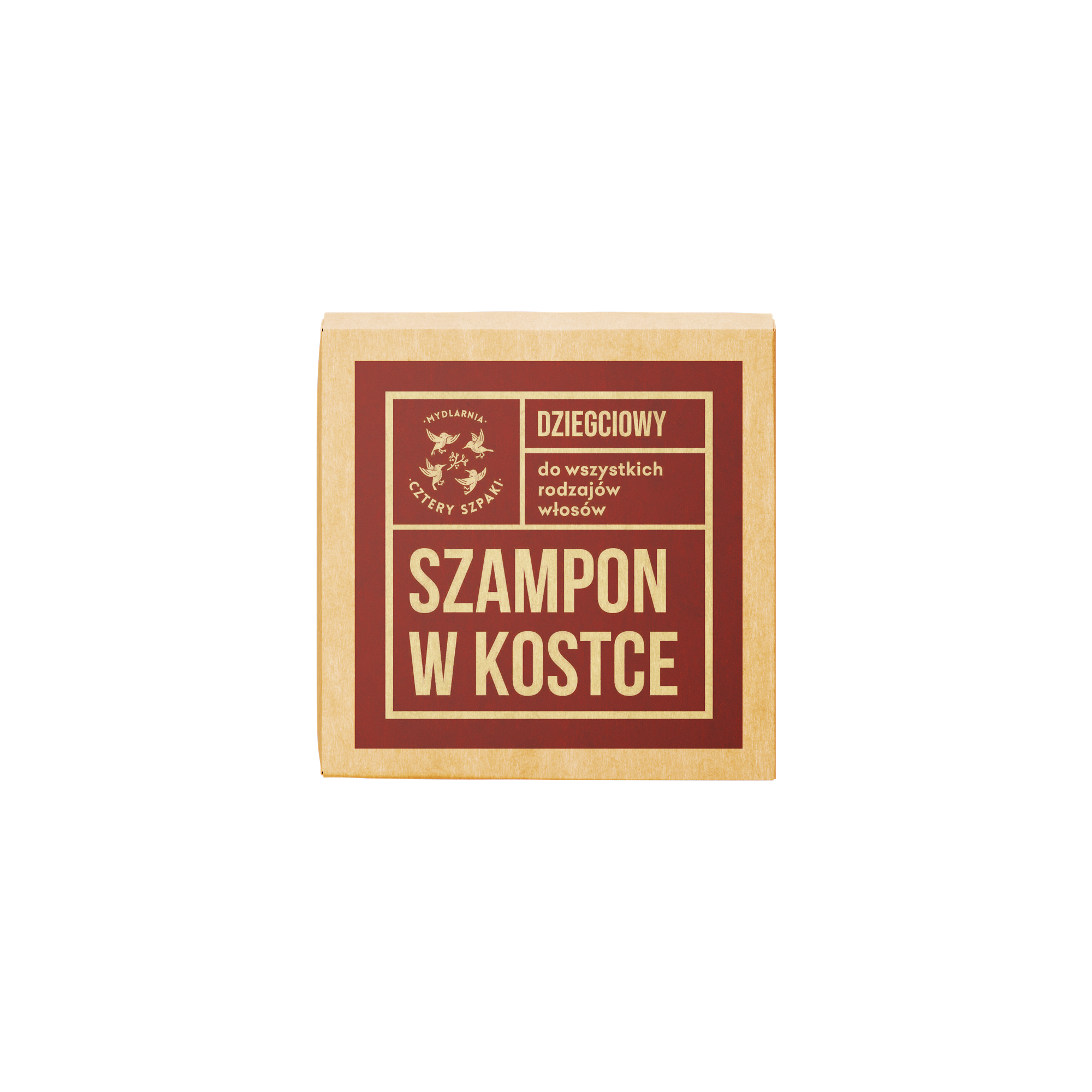 szampon w kostce z dziegciem