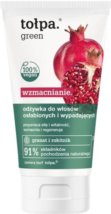 tołpa green wzmacnianie wzmacniająca odżywka do włosów osłabionych opinie