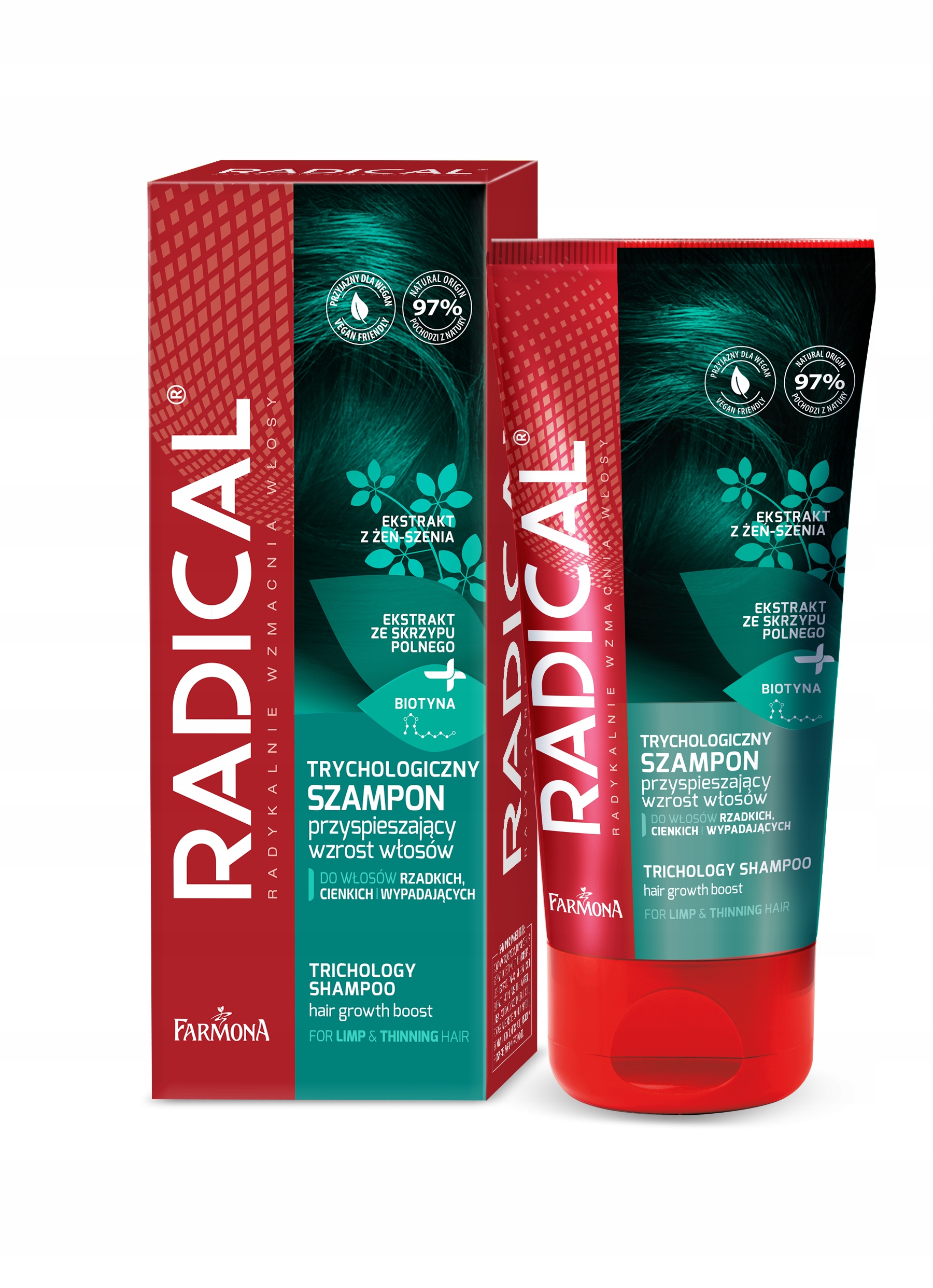 szampon przeciw wypadaniu włosów radical