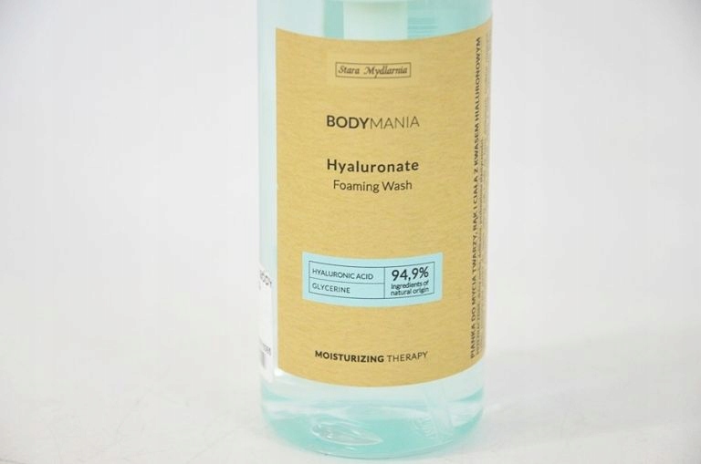 bodymania pianka do twarzy hyaluronate