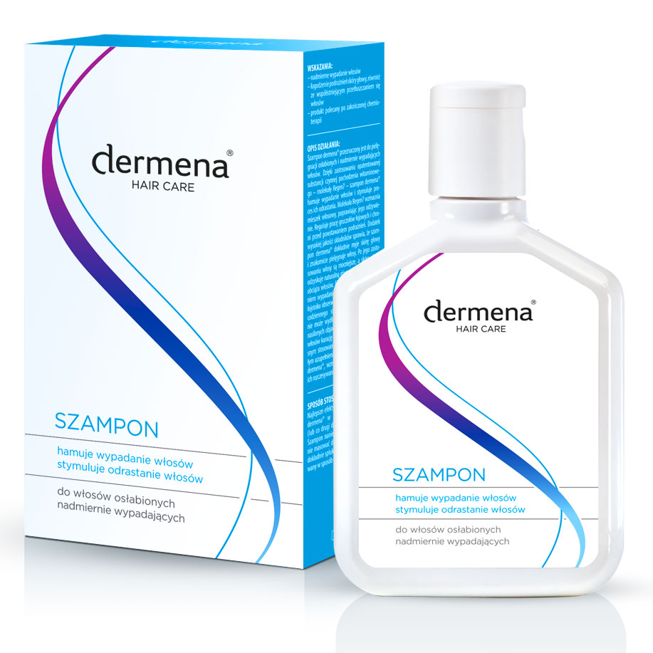 szampon na wypadaniu włosów apteka dermena wizaz