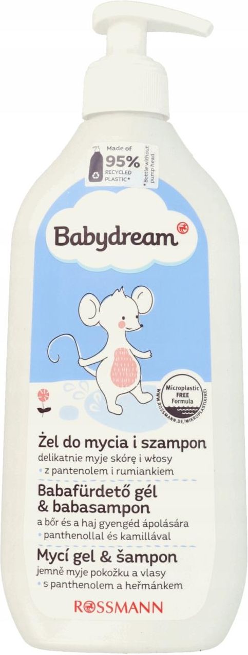 4 babydream żel do mycia i szampon